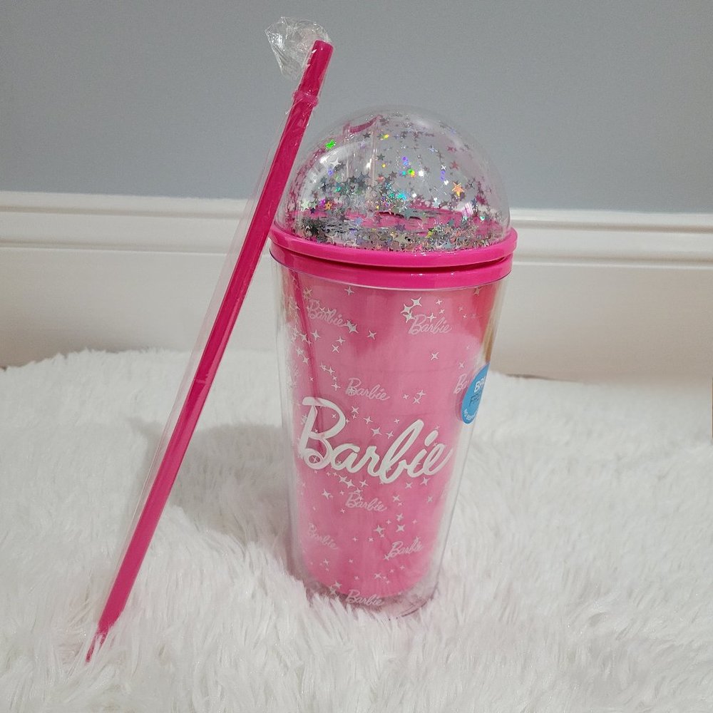 Barbie Dome Tumbler with Straw